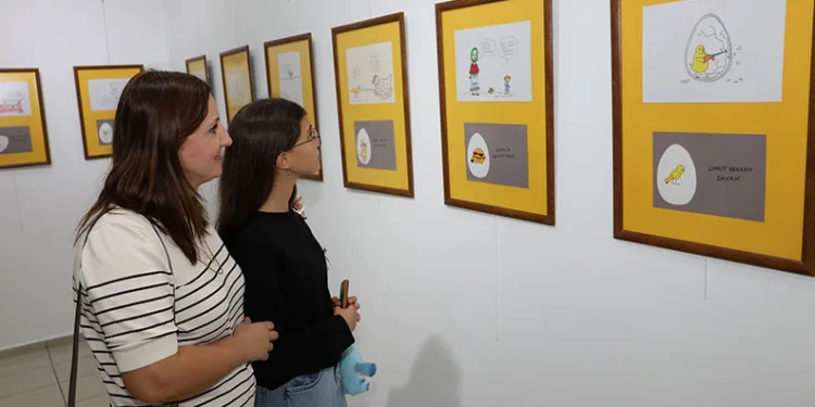 Rıfat Ilgaz’ın Öksüz Civciv’i çocukların karikatürlerinde hayat buldu
