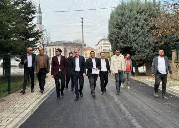 İnegöl Belediyesi’nden 3 bölgede asfalt hamlesi