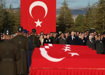 Türkiye şehitleri için tören düzenlendi