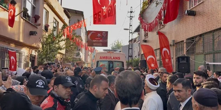 Şehit Ramazan Yağız, Bursa’da son yolculuğuna uğurlandı