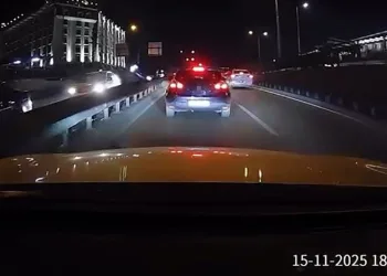 Bursa’da zincirleme kaza kameraya yansıdı