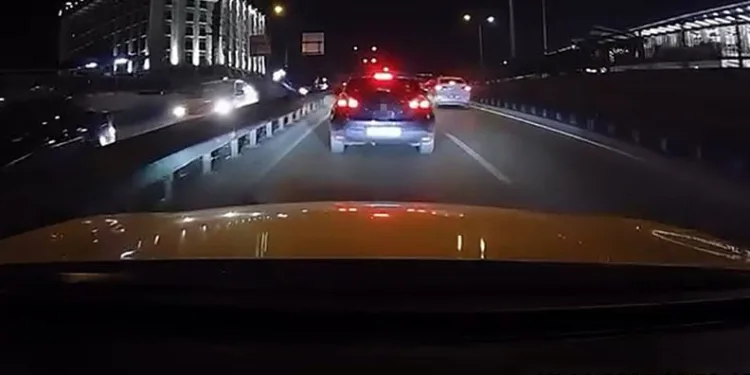 Bursa’da zincirleme kaza kameraya yansıdı