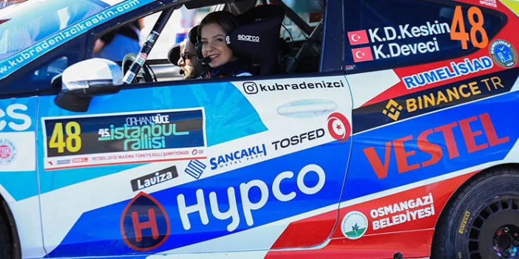Osmangazi’nin gururu İstanbul Rallisi’nde podyuma çıktı