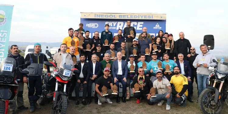 İnegöl Sky Adventure Race İkinci Etabına Ev Sahipliği Yaptı