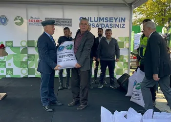 Büyükşehir’den çiftçilere 47 ton buğday tohumu desteği