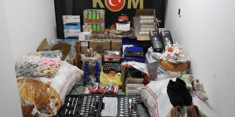 Şırnak’ta 23 milyon liralık kaçak malzeme ele geçirildi