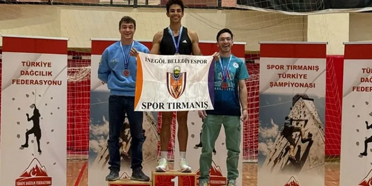 İnegöl Belediyesporlu sporcu Türkiye Şampiyonu oldu