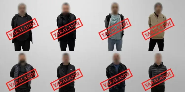 Kırmızı bültenle aranan suçlular getirildi