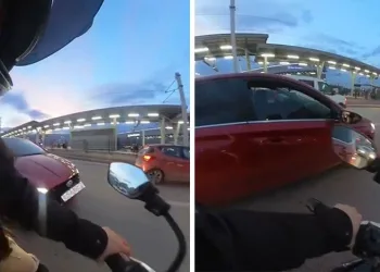 Bursa’da kadın sürücüler arasında yol verme kavgası