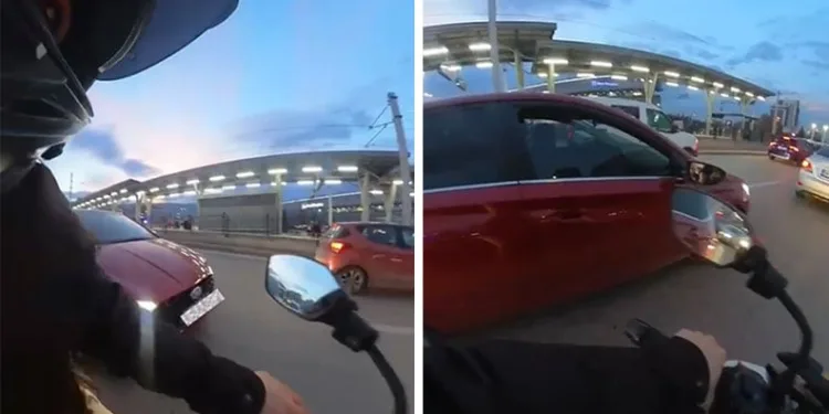 Bursa’da kadın sürücüler arasında yol verme kavgası