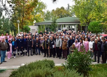 Huzurevinde deprem ve yangın tatbikatı