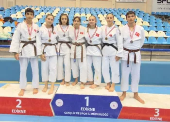Gemlik Belediyespor Judo Takımı Edirne’de Madalyaları Topladı