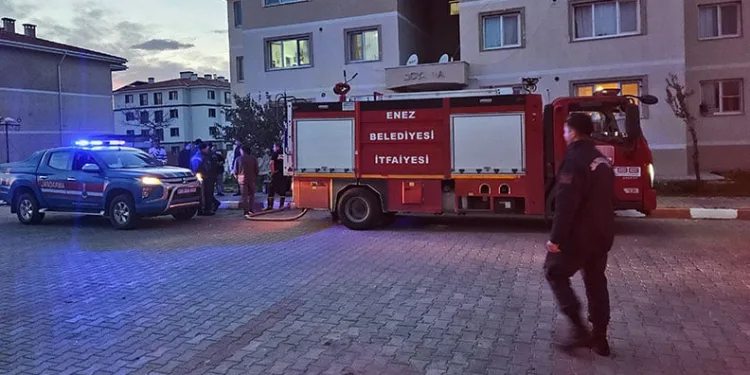Edirne’de apartmanda kadın cinayeti