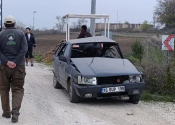 Bursa’da trafik kazası: 1 ölü, 2 yaralı
