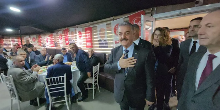 İsmet Büyükataman şehit ve gazi aileleri ile buluştu