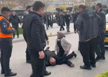 Bursa’da hastane önünde feci kaza