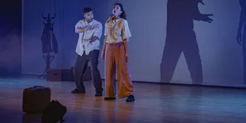 Fransız dans ikilisi Bursa’da sahne aldı