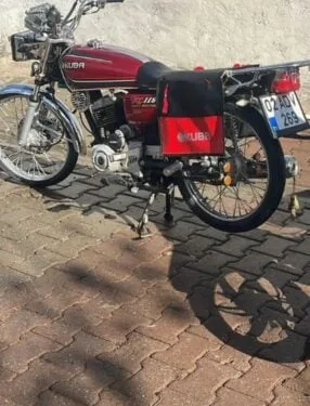 Park halindeki motosiklet çalındı