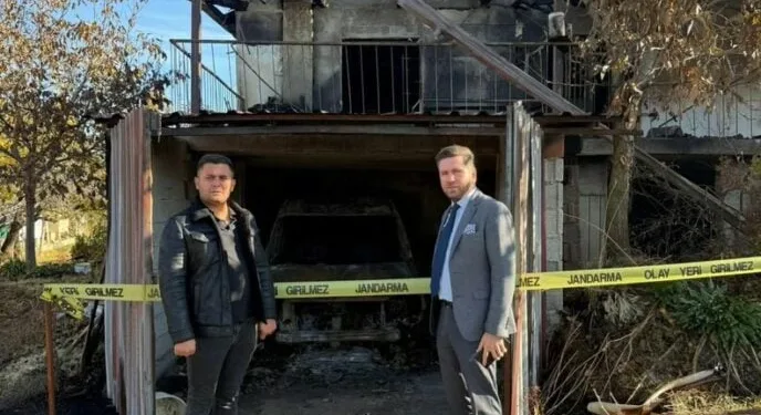 Erzincan’da okul servislerine kış lastiği denetimi yapıldı