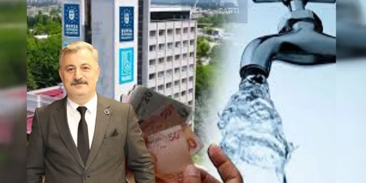 Anahtar Parti’den Bursa’daki su zammına tepki!