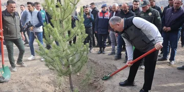 Nevşehir’de 18 bin 500 fidan toprakla buluştu
