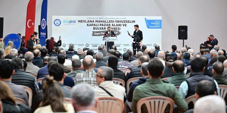 Yıldırım Belediyesi’nden 5 bin 867 tapu