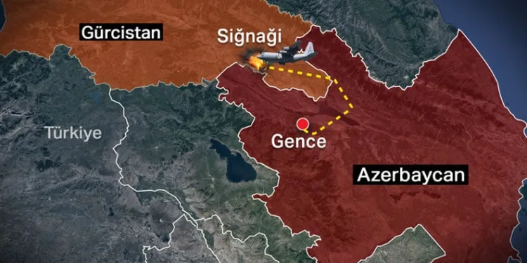 TSK’ya ait kargo uçağı Gürcistan’da düştü: 20 personel şehit oldu