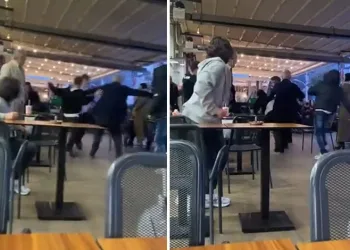 Bursa’da gençlerin meydan muhaberesi kamerada
