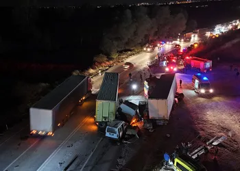 Edirne’de zincirleme kaza: 1 ölü