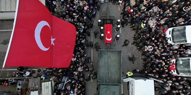 Sakaryalı şehit son yolculuğuna uğurlandı