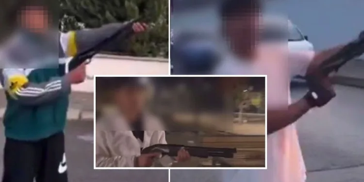 3 şahıs pompalı tüfekle rastgele ateş açtı