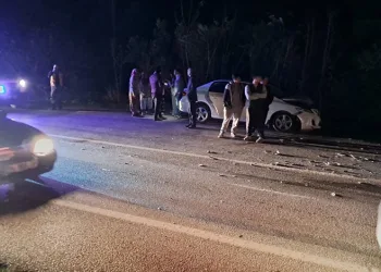Bursa’da TIR ile otomobil çarpıştı: 1 yaralı