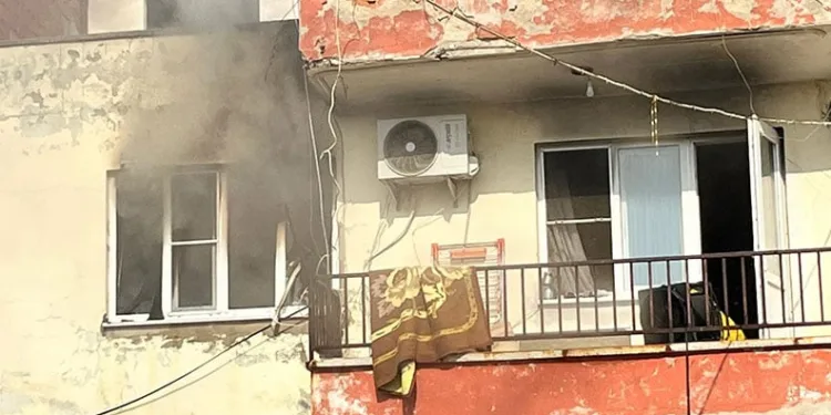 Nazilli’de ev yangını: 1 ölü, 3 yaralı
