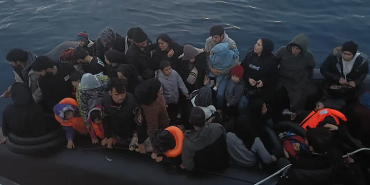 Çanakkale’de 42 kaçak göçmen yakalandı