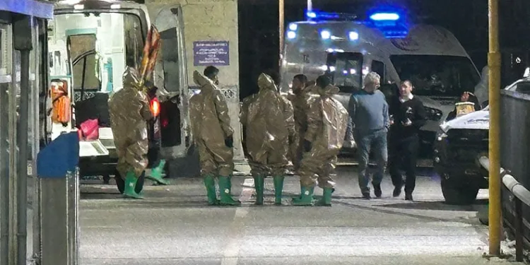 Tanker gemisinde zehirlenme vakası