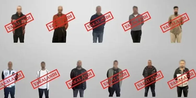 Kırmızı bültenle arananlar yakalandı