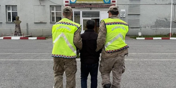 Muş’ta 5 yıl hapisle aranan şahıs yakalandı