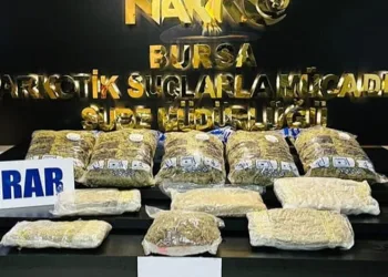 Bursa’da uyuşturucu operasyonu: 15 kilo uyuşturucu ele geçirildi