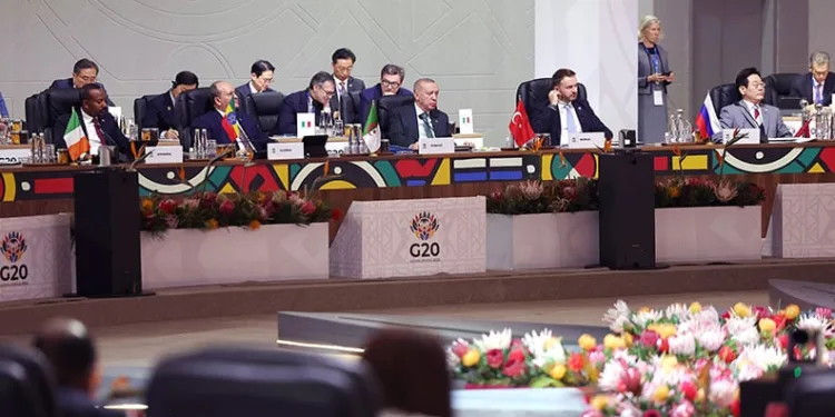 “G20’yi daha fazla sorumluluk üstlenmeye davet ediyorum”