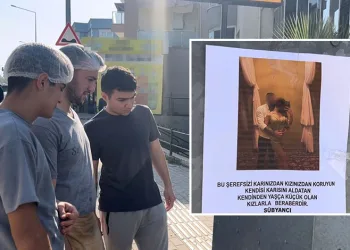 Bursa’da tartıştığı kişinin afişini bastırıp sokaklara astı