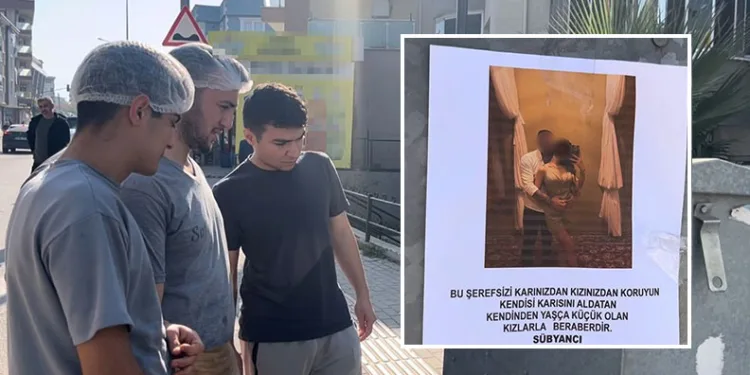 Bursa’da tartıştığı kişinin afişini bastırıp sokaklara astı