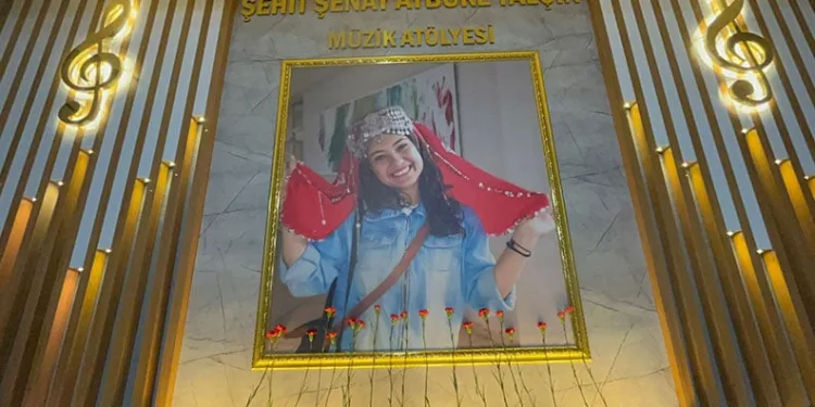 Şehit öğretmen Aybüke Yalçın, vurulduğu yerde anıldı