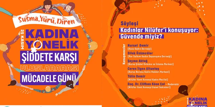 Nilüfer’de kadınlar şiddete karşı tek ses olacak