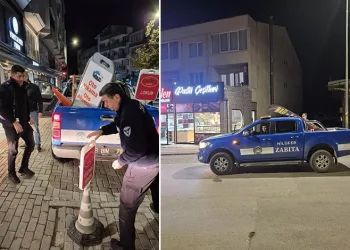 Çalı Mahallesi’nde kaldırım işgallerine sabah operasyonu