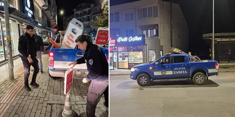 Çalı Mahallesi’nde kaldırım işgallerine sabah operasyonu