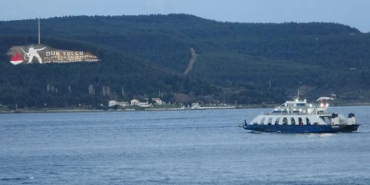 Bozcaada ve Gökçeada’ya bazı feribot seferleri iptal edildi