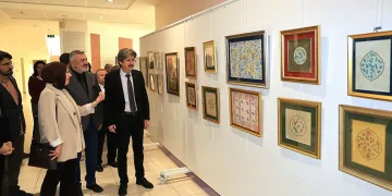 Geleneksel Türk Sanatları Bölümü öğrencilerinin eserleri sergilendi