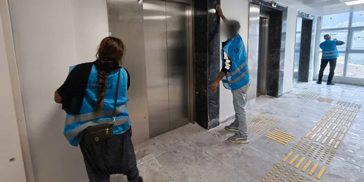 Bursa’da yükümlüler KYK yurtlarını temizledi