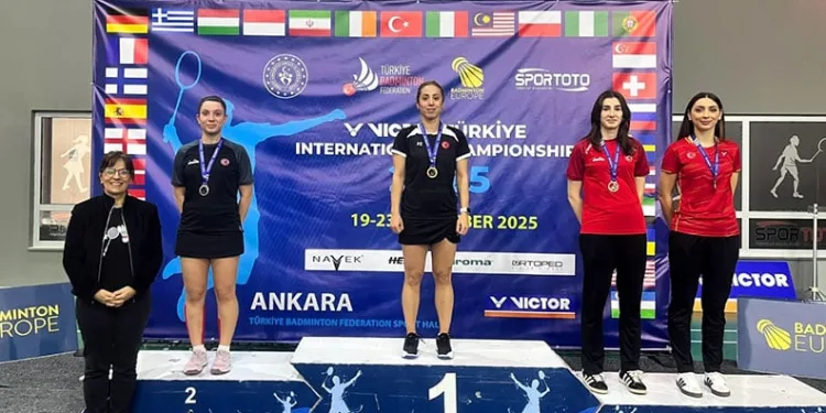 Osmangazili badmintoncu adını zirveye yazdırdı