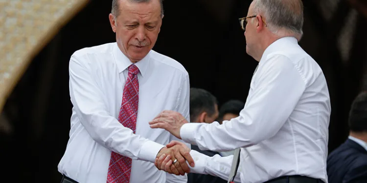 Avustralya Başbakanı’ndan Erdoğan’a mektup